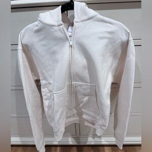 Aritzia light birch perfect hoodie